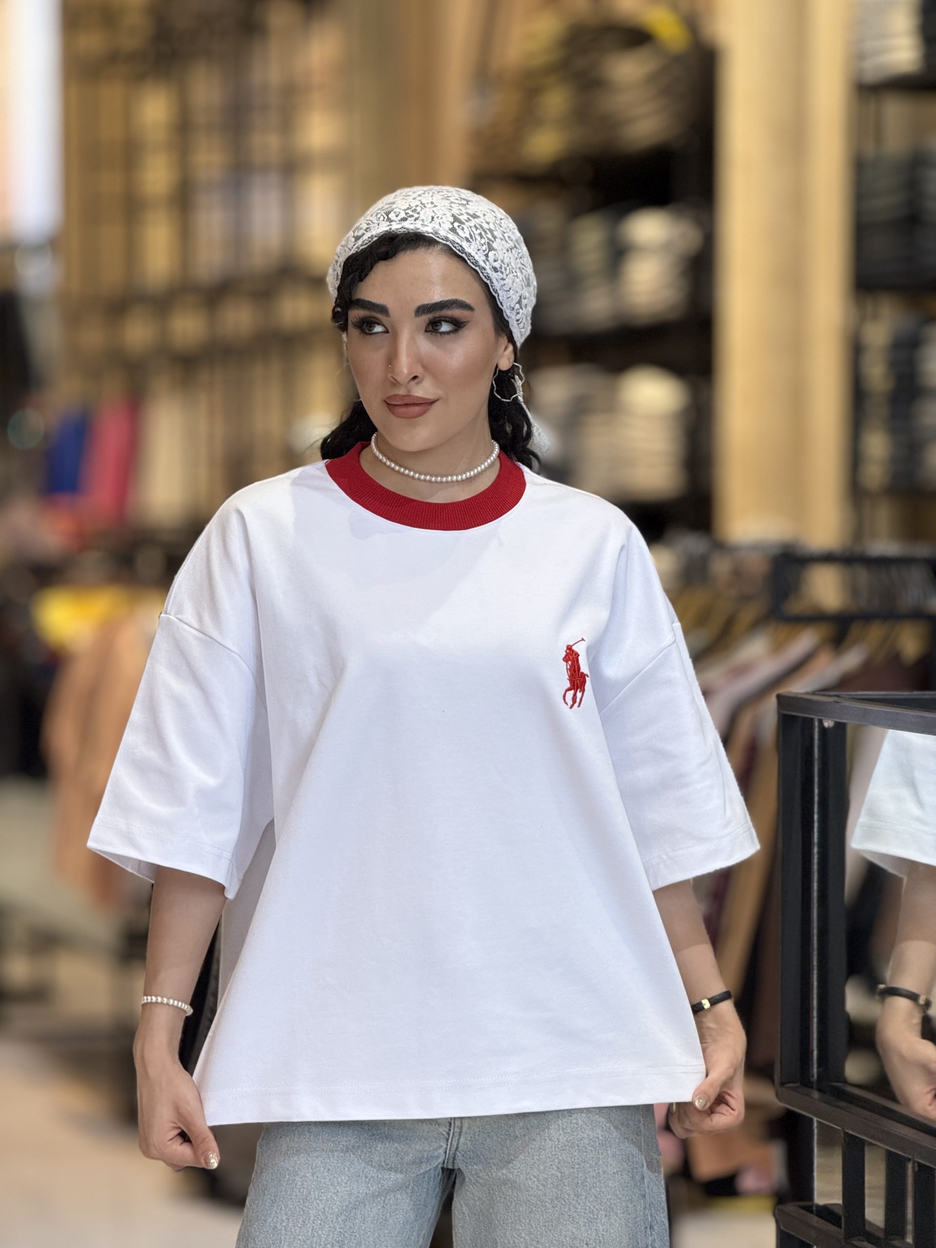 تیشرت باکسی polo کد ۳۶۵۲