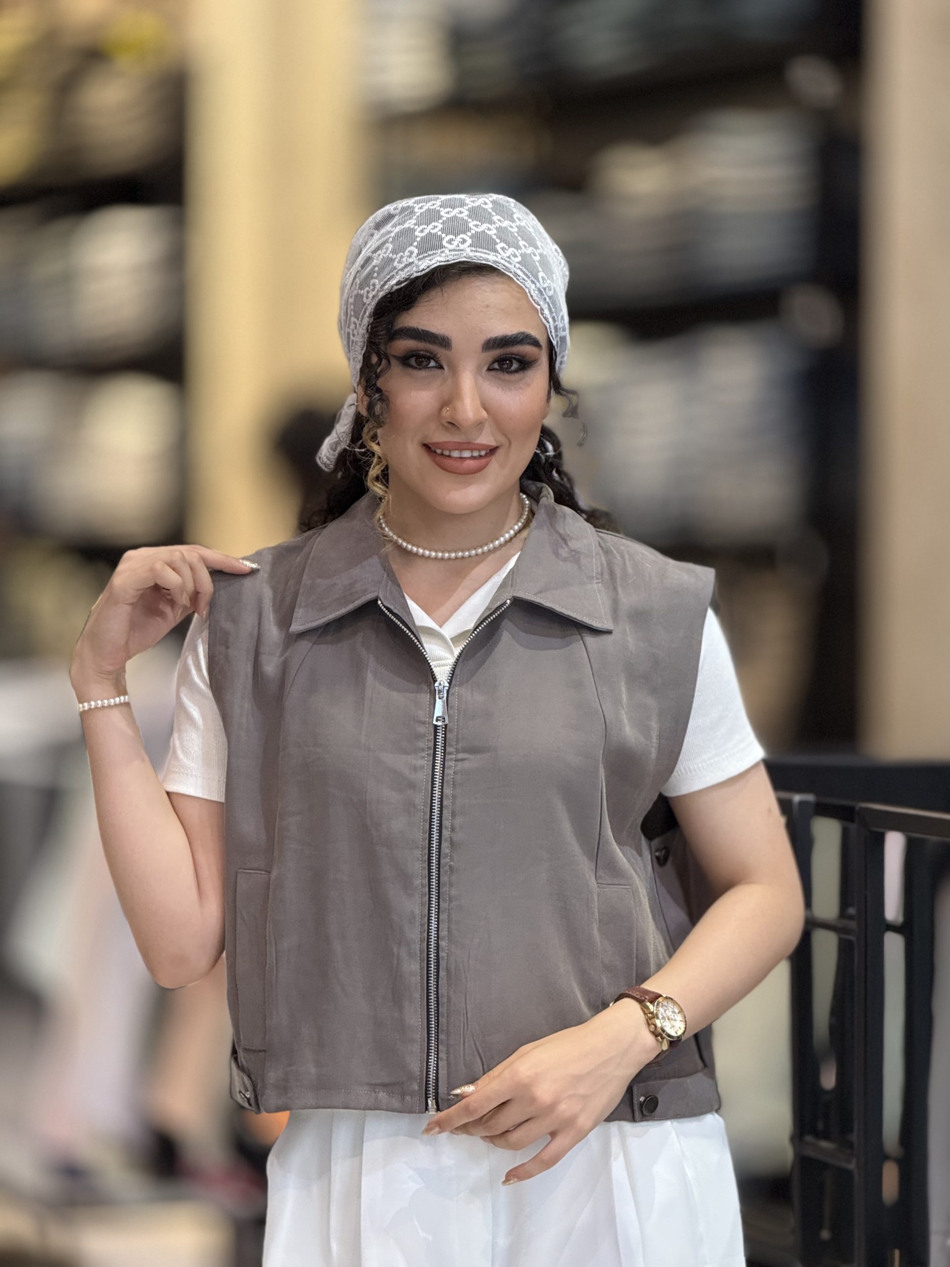 وست زیپدار سیلک ۲۱۸۴۶